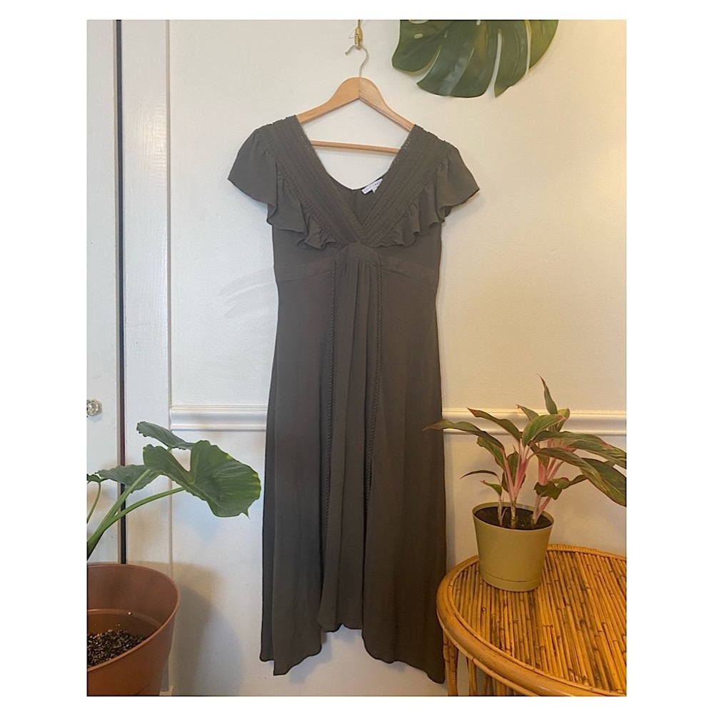 Baltic Born Jennifer Deep V maxi dress